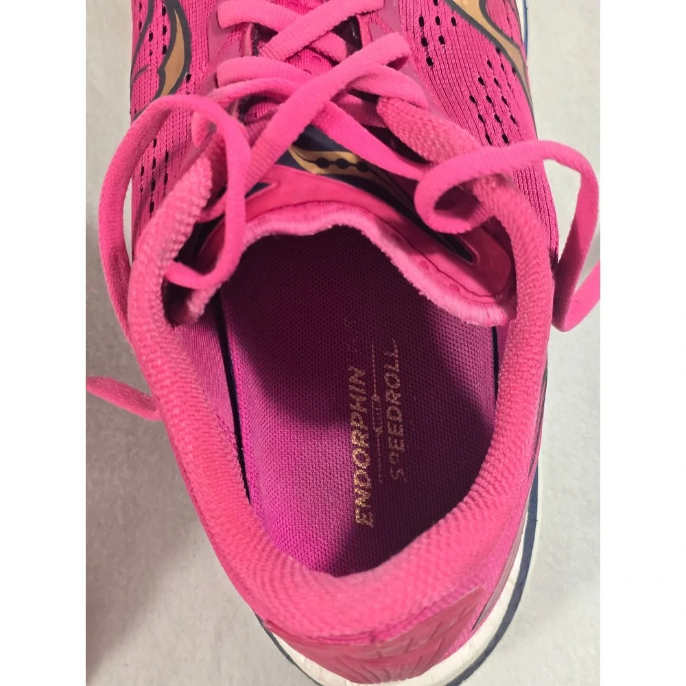 Saucony Endorphin Speed 2 Pink Gold Running Shoes Womens Size 11 S10688-65